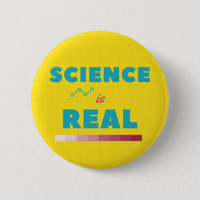 Science is Real button (Front)
