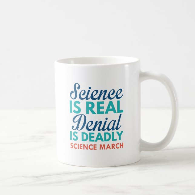 Science Is Real Coffee Mug (Right)