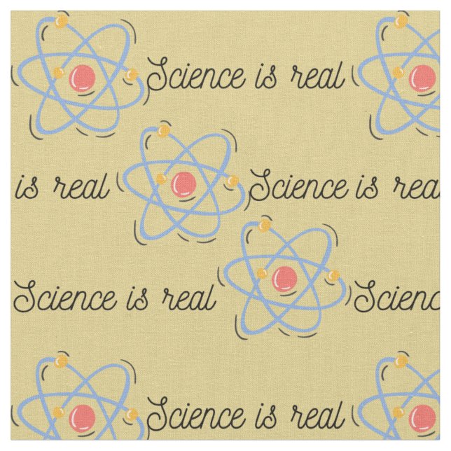 Science is real fabric (Close Up)