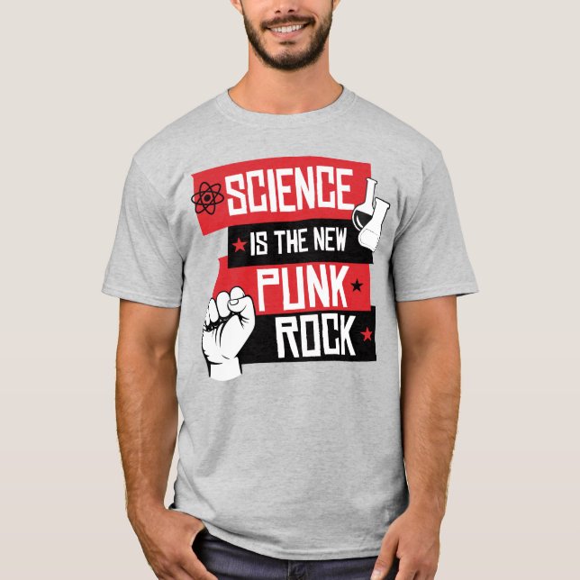 SCIENCE IS THE NEW PUNK ROCK T-Shirt (Front)