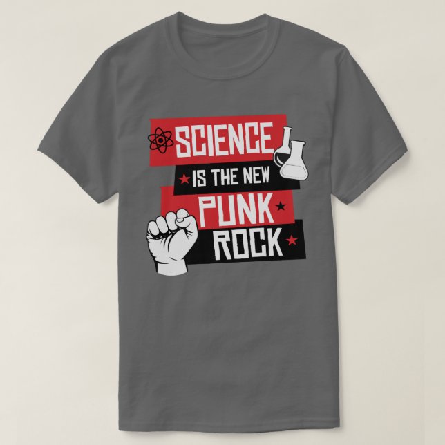 Science is the new punk rock T-Shirt (Design Front)