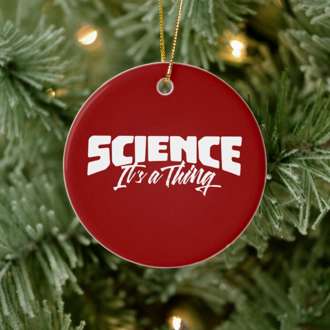 Science (It's a Thing) Ceramic Tree Decoration (Tree)