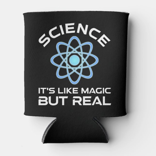 Science - It's Like Magic But Real Can Cooler (Front)