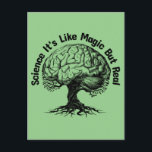 science it's like magic but real postcard<br><div class="desc">science it's like magic but real</div>