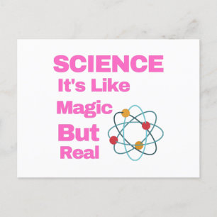 SCIENCE It's Like Magic, But RealSCIENCE It's Like Holiday Postcard