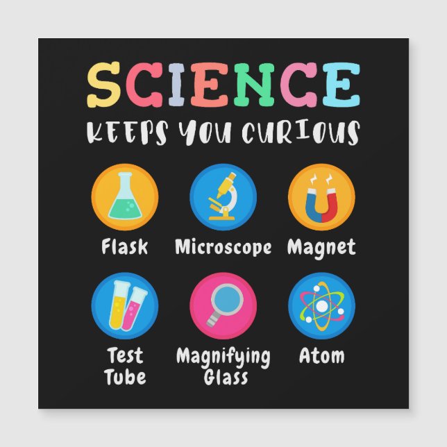 Science keeps you curious (Front)