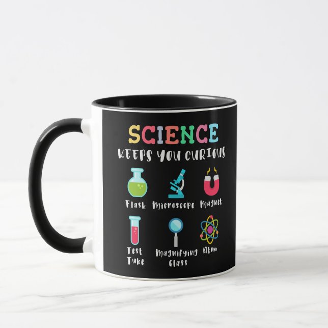 Science keeps you curious mug (Left)