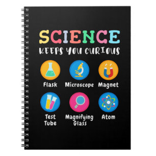 Science keeps you curious notebook