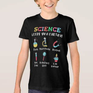 Science keeps you curious Tri-Blend shirt