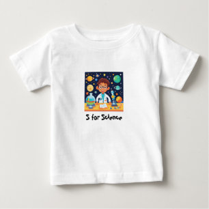 science kid ( s for science ) baby T-Shirt