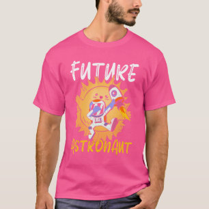 Science Kids Universe Rocket Dabbing Future Astron T-Shirt