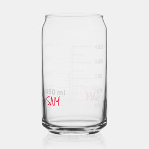 Science Lab Beaker Personalised Glass Chemistry