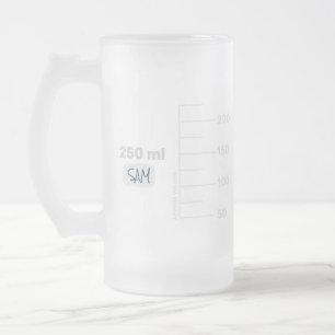 Science Lab Beaker Personalised Tall Mug