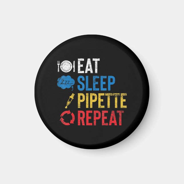 Science Lab Biology Gift Magnet (Front)