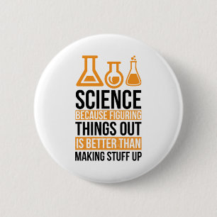 Science Lab laboratory technician Scientist 6 Cm Round Badge
