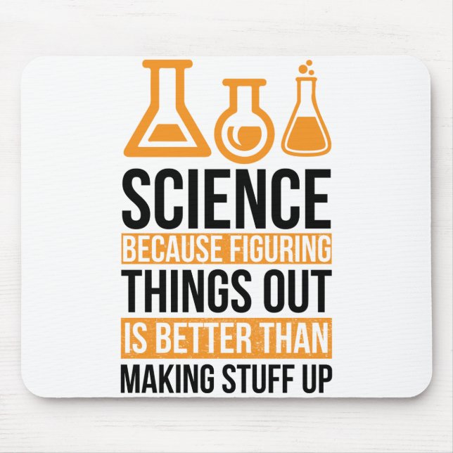 Science Lab laboratory technician Scientist Mouse Mat (Front)