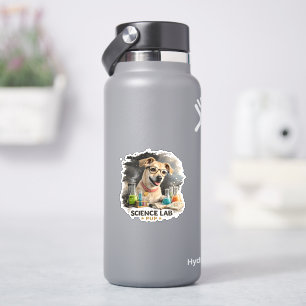 Science Lab Superstar Cute Dog with Glasses