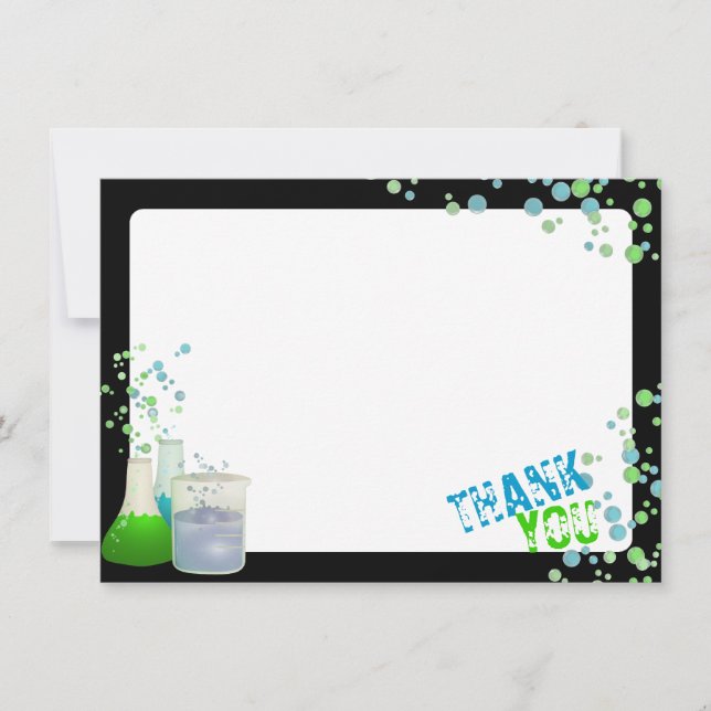 Science Lab Thank You Card (Front)