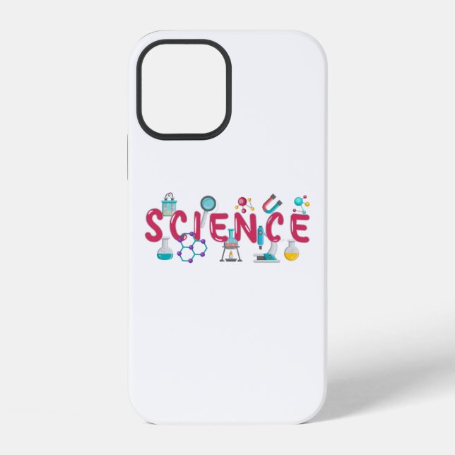 Science laboratory apparatus iPhone case (Back)