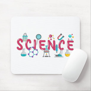 Science laboratory apparatus mouse mat