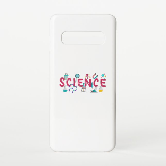Science laboratory apparatus samsung galaxy case (Back)