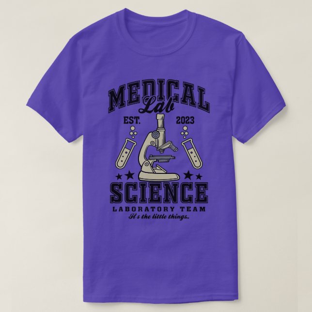 Science Laboratory eam Medical Lab Funny Lab Week  T-Shirt (Design Front)