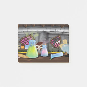 Science Laboratory Post-it Notes