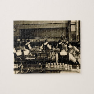 Science Lesson at the London Grammar School for Gi Jigsaw Puzzle