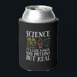Science Like Magic and Potion Geek Nerd Scientist Can Cooler<br><div class="desc">Science. It’s Like Magic and Potion But Real. Inspirational science design for those who believe in scientific proof, lab experiment and research. Cool motivational merchandise for science teacher, scientist and students. Perfect for science geek, nerd, high school teacher and student who love biology, physics and chemistry. Great Christmas gift and...</div>