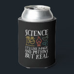 Science Like Magic and Potion Geek Nerd Scientist Can Cooler<br><div class="desc">Science. It’s Like Magic and Potion But Real. Inspirational science design for those who believe in scientific proof, lab experiment and research. Cool motivational merchandise for science teacher, scientist and students. Perfect for science geek, nerd, high school teacher and student who love biology, physics and chemistry. Great Christmas gift and...</div>