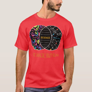 Science Like Magic But Real  Science Physics Gift  T-Shirt