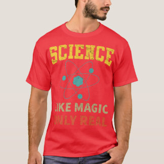 Science Like Magic Only Real - Funny Atom Premium  T-Shirt