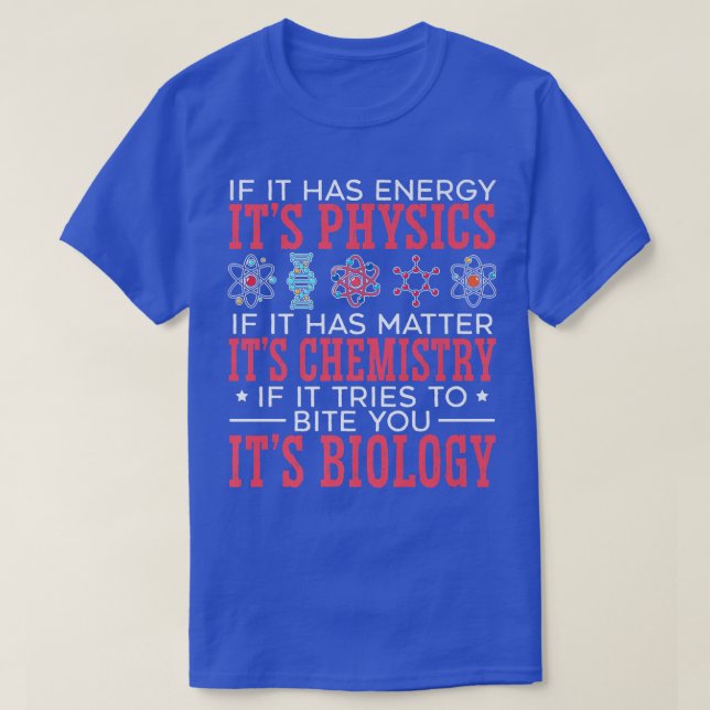 Science Lover Biology Chemistry Laboratory Room Ex T-Shirt (Design Front)