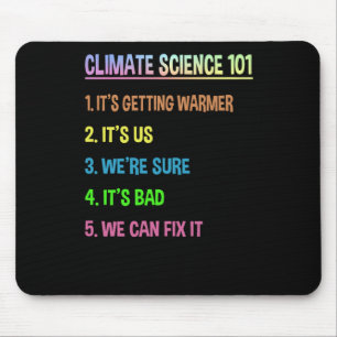 Science March – Earth Day Gift For Climate Change Mouse Mat