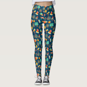 Science Meets Style: Vibrant Scientist Leggings