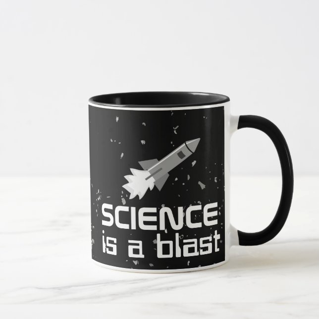 Science Mug Gift Rocket Science is a Blast Custom (Right)