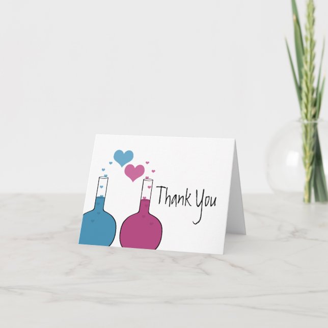 Science of Love Thank You Card (Front)