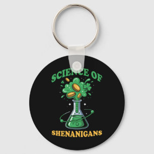 Science Of Shenanigans Chemistry Teacher St. Patri Key Ring
