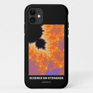 Science on steroids Mandelbrot fractal - science iPhone 11 Case