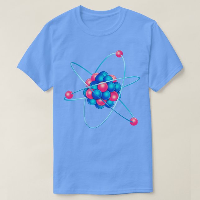 Science Particle Atom Chemistry T-Shirt (Design Front)
