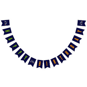 Science Party Bunting