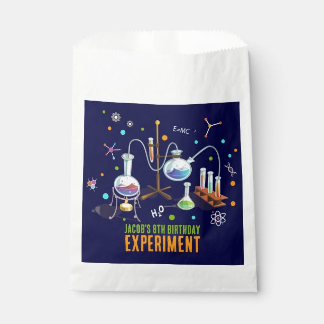 Science Party Favour Bags (Front)