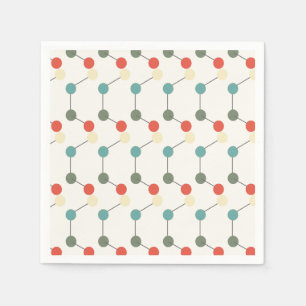 Science Party Laboratory Chemistry Fair Birthday Napkin