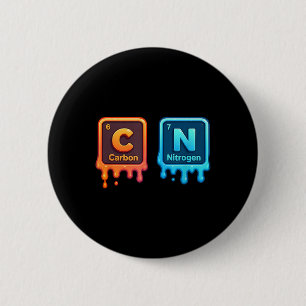Science Periodic Table 67 Meme Aesthetic Funny 6 7 Cm Round Badge