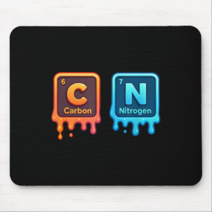 Science Periodic Table 67 Meme Aesthetic Funny 6 7 Mouse Mat