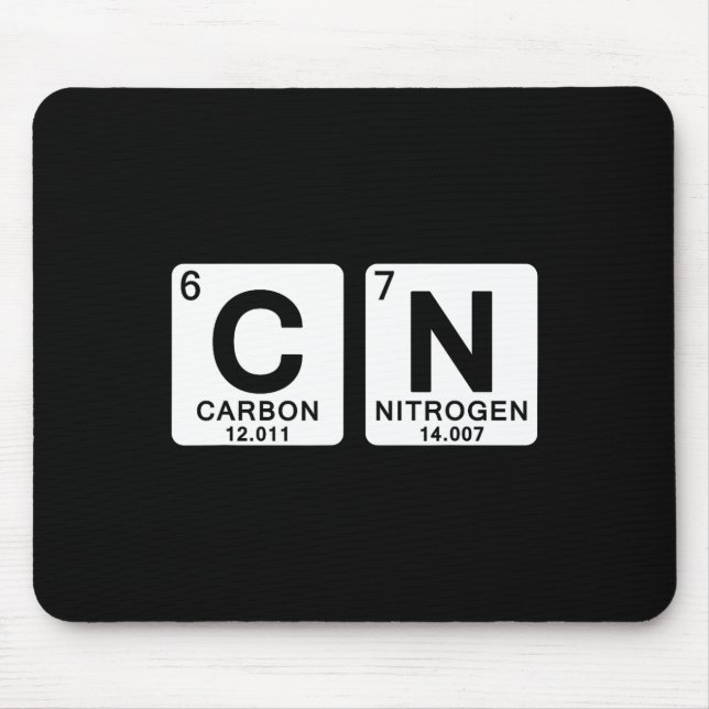 Science Periodic Table 67 Meme Teacher Funny 6 7 B Mouse Mat (Front)
