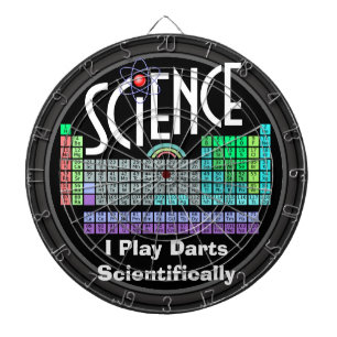 Science Periodic Table of Elements Dartboard
