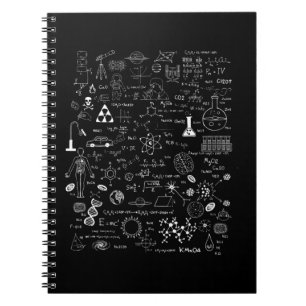 Science Physic Math Chemistry Biology Astronomy Notebook