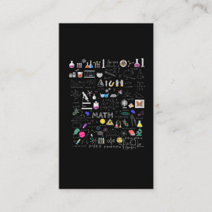 Science Physics Math Chemistry Biology Astronomy Business Card