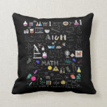 Science Physics Math Chemistry Biology Astronomy Cushion<br><div class="desc">The perfect Gift when you Teaching Chemistry or are a Science Teacher in the school or university. A funny Science Apparel.</div>